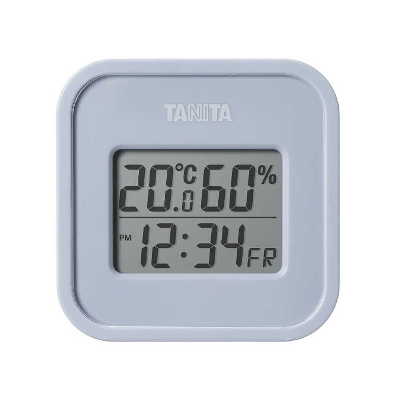 タニタ デジタル温度計BL ブルーグレー ［デジタル］ TT588BL