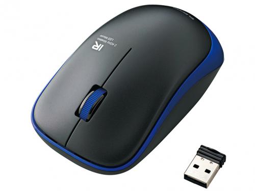 エレコム ELECOM 無線IR マウス ブルー M-IR07DRSBU