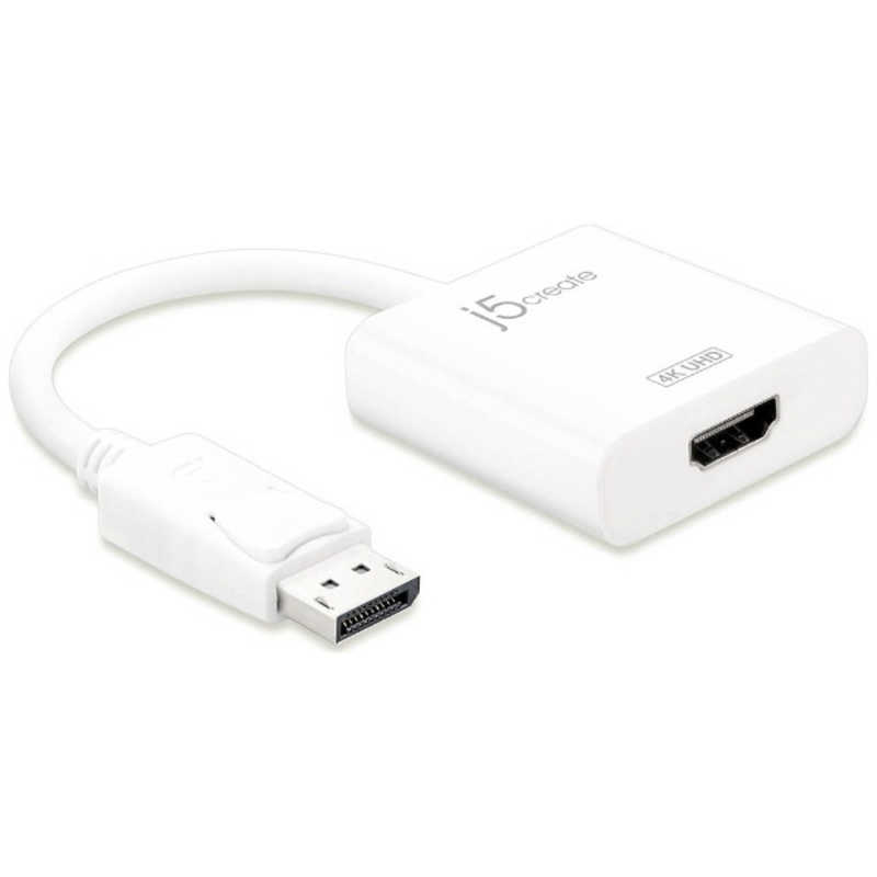 j5 create DisplayPort to 4K HDMI Activeアダプター JDA158