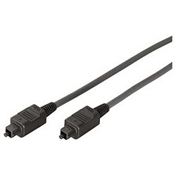 JVC ケンウッド 光デジタルケーブル 角プラグ-角プラグ 1m ブラック XN-110SA ビクター Victor
