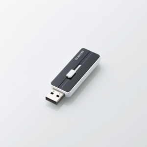 エレコム ELECOM USBメモリ 32GB USB3.1(Gen1) USB3.0 USB2.0 スライド式 Windows11 Mac Chrome ブラック MF-KNU332GBK