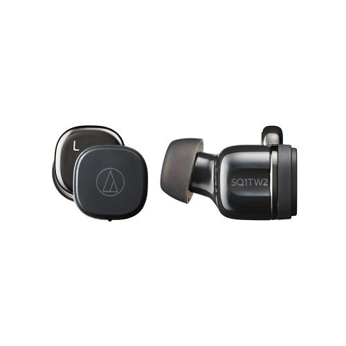オーディオテクニカ audio-technica ワイヤレスイヤホン ブラック ATH-SQ1TW2-BK