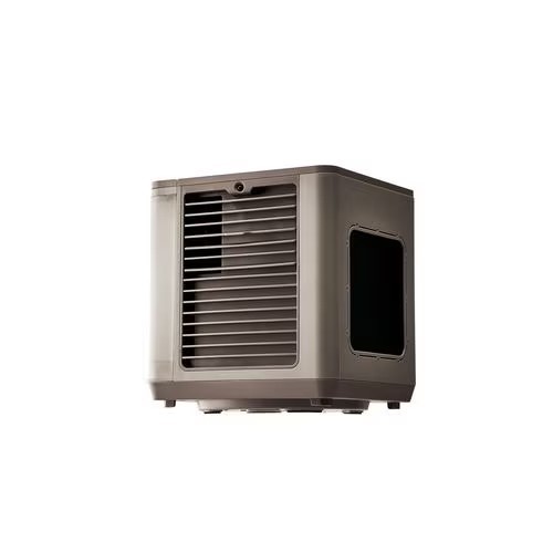 オークローンマーケティング　ショップジャパン  ここ冷えR8 冷風扇 ターボモード搭載 軽量コンパクト リモコン付属 GR CCH8GRWS