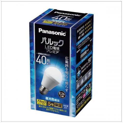 パナソニック Panasonic パルック LED電球 プレミア 40W 昼光色 E26 LDA4DGSK4CF