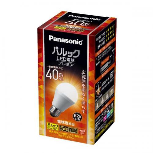 パナソニック Panasonic パルック LED電球 プレミア 40W 電球色 E26 LDA4LGSK4CF