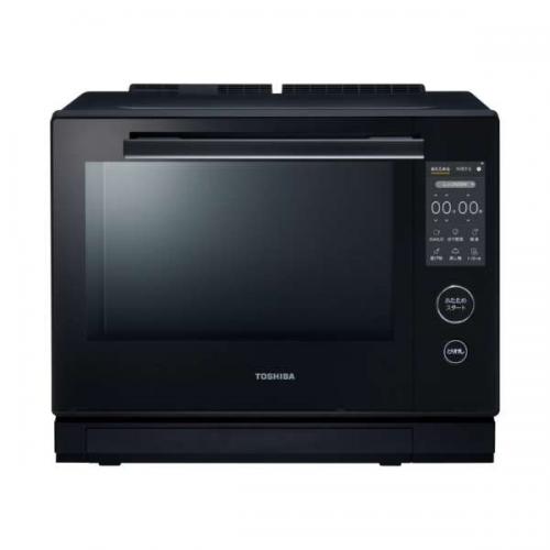 東芝 TOSHIBA 過熱水蒸気オーブンレンジ 石窯ドーム グランブラック 30L ER-D7000B-K