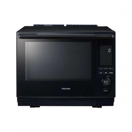 東芝　TOSHIBA  過熱水蒸気オーブンレンジ 石窯ドーム 30L グランブラック ER-D3000B-K