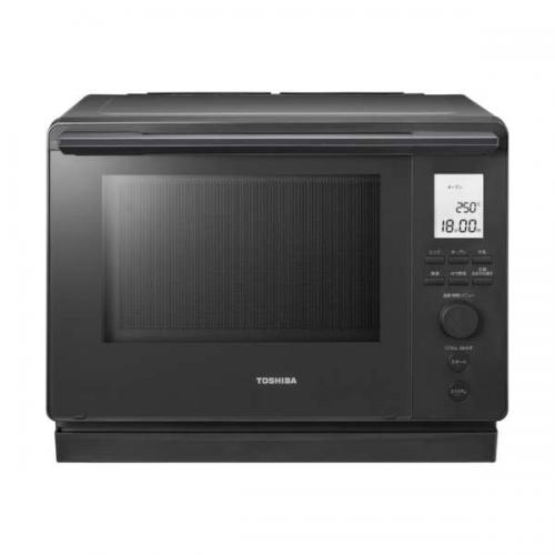 東芝　TOSHIBA  角皿式スチームオーブンレンジ 石窯ドーム 30L アッシュグレージュ ER-D100B-H
