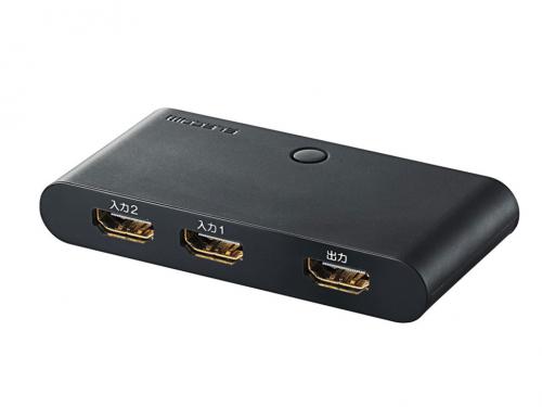 エレコム ELECOM HDMI切替器 DH-SW21BK