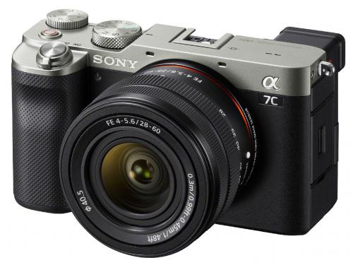 ソニー SONY ミラーレス一眼カメラ α7C ズームレンズキット シルバー ILCE-7CL-S