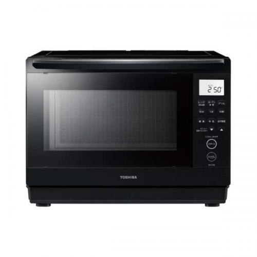 東芝 TOSHIBA 角皿式スチームオーブンレンジ 石窯ドーム 26L ブラック ER-D70B-K