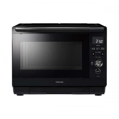 東芝 TOSHIBA 過熱水蒸気オーブンレンジ 26L 石窯ドーム ブラック ER-D90B-K