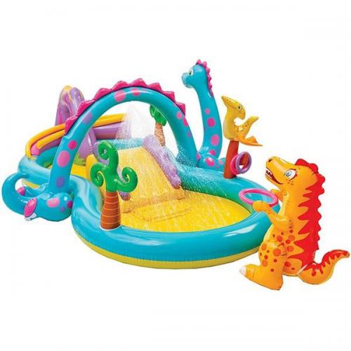 【アウトレット】プール INTEX(インテックス) ディノランドプレイセンター 302×229×112cm 57135