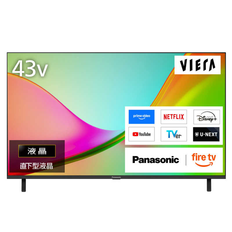 パナソニック Panasonic 4K液晶テレビ 43V型 TV-43W80C