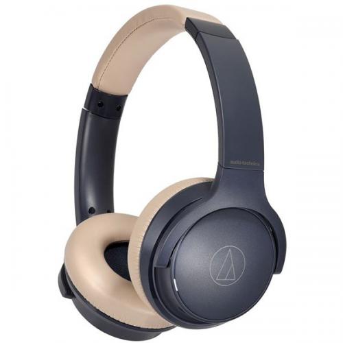 オーディオテクニカ audio-technica ワイヤレスヘッドホン ベージュ ATH-S220BT-NBG