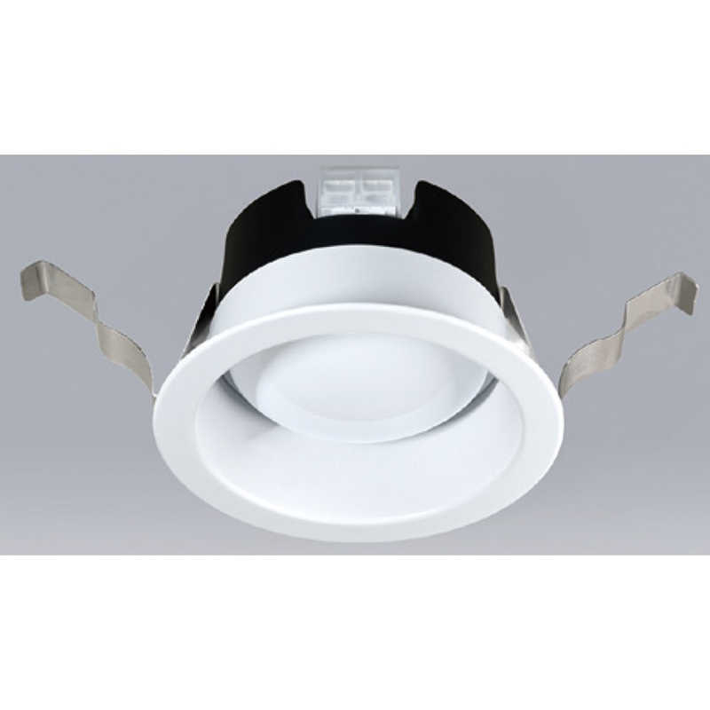 ヤザワ YAZAWA LEDダウンライト3W電球色 埋込穴φ100 40W相当 明るさ360lm 防水性能IP43 ［電球色 /LED /防湿型］ DLL03100L01WH
