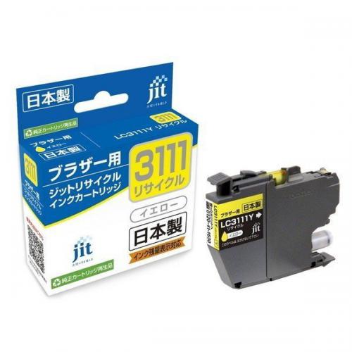 JIT ブラザー用 リサイクルインク イエロー JIT-B3111Y