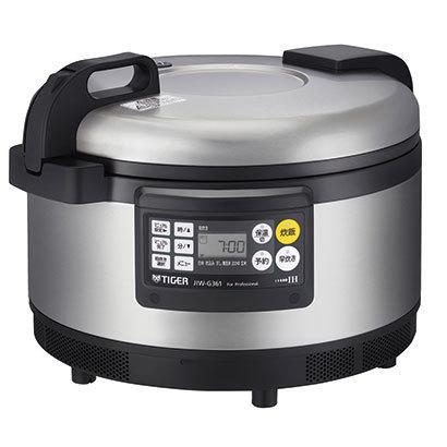 タイガー TIGER 業務用IH炊飯ジャー 単相200V 2升 炊きたて ステンレス JIW-G361-XS