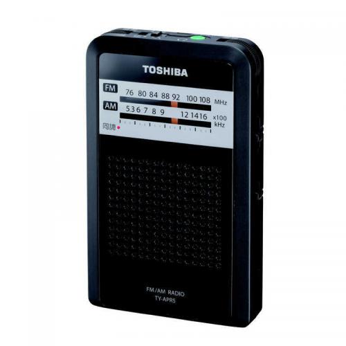 東芝 TOSHIBA 携帯ラジオ ブラック TY-APR5-K