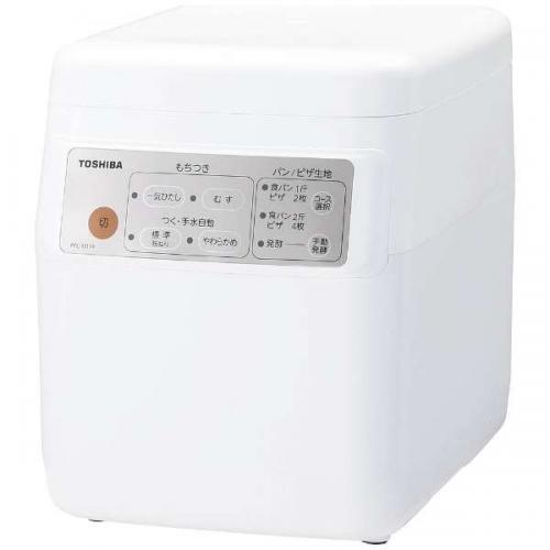 東芝 TOSHIBA もちつき機 もちっ子 もち2合～1升 グランホワイト PFC-M116-W