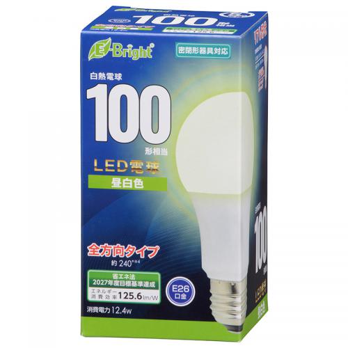 オーム電機 OHM LED電球 E26 100形相当 昼白色 LDA12N-G AG27