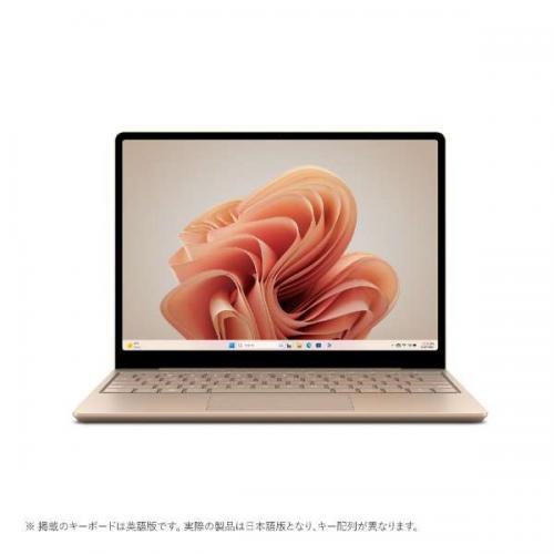 マイクロソフト Microsoft ノートパソコン 12.4型 Surface Laptop Go 3 サンドストーン XK1-00015