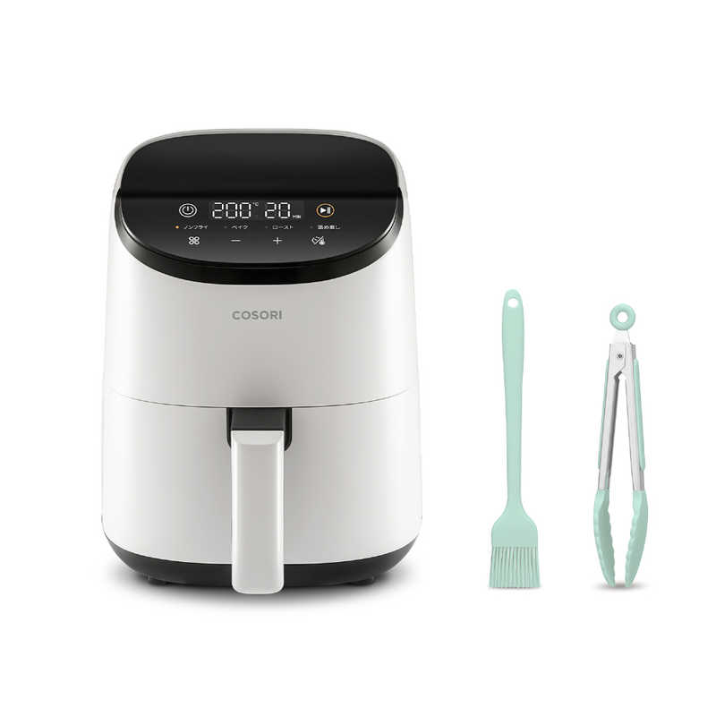 【決算10%オフクーポン対象商品】VESYNC COSORI ミニノンフライヤー Lite 211 Combo COLI211C-WH