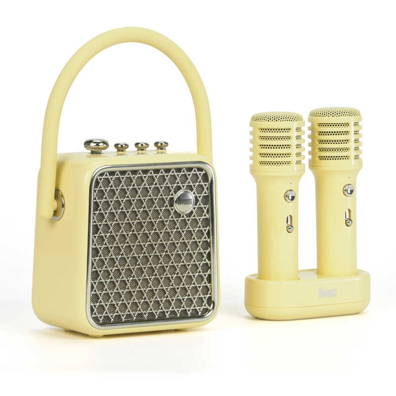 【決算20%オフクーポン対象商品】ディブーム DIVOOM ワイヤレススピーカー SongBird-SE イエロー SONGBIRD-SEYELLOW