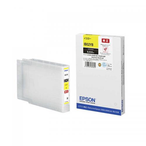 エプソン EPSON 純正インクカートリッジ イエロー IB02YB