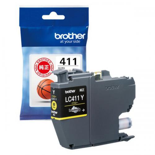 ブラザー brother   純正プリンターインク イエロー LC411Y