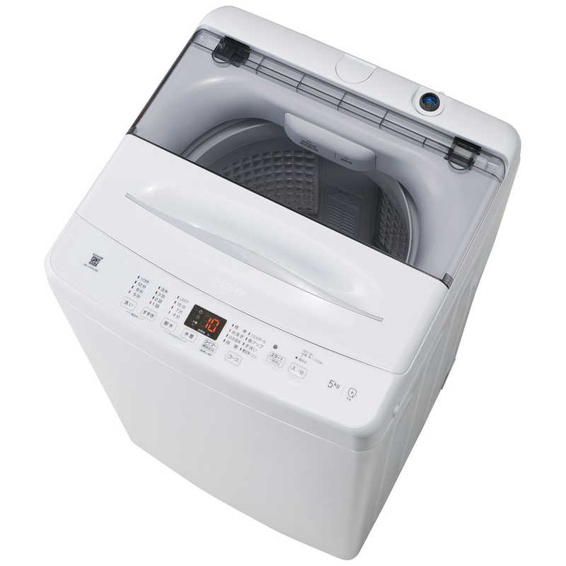 ハイアール Haier 全自動洗濯機 洗濯5kg ホワイト JW-U50C-W(大型)