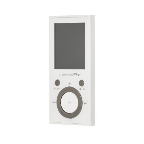 グリーンハウス GREEN HOUSE MP3プレーヤー KANA Bluetooth 16GB ホワイト GH-KANABTS16-WH