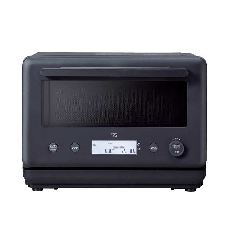 【決算20%オフクーポン対象商品】象印マホービン ZOJIRUSHI オーブンレンジ　18L　ストレートブラック EU-CA18-BM