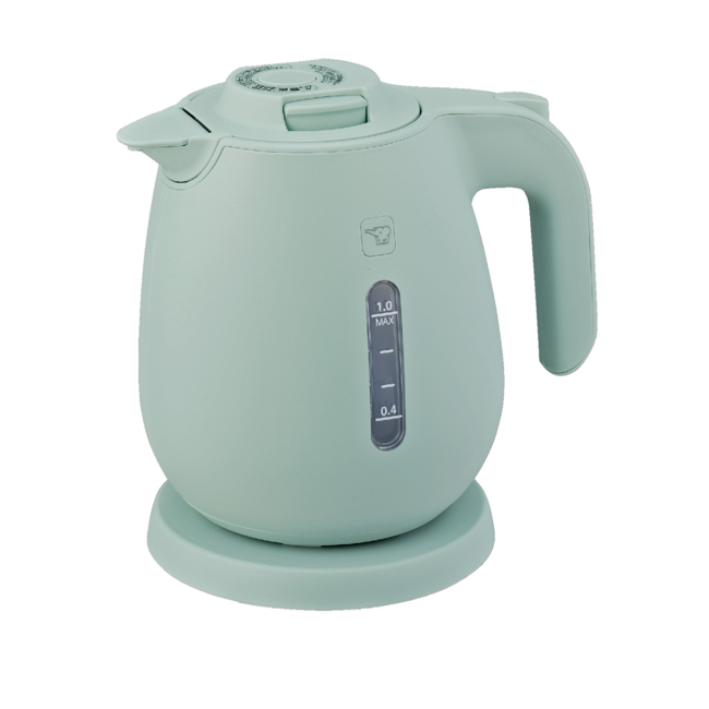 【決算20%オフクーポン対象商品】象印マホービン ZOJIRUSHI 電気ケトル　1.0L　グレーズグリーン CK-JA10-GM