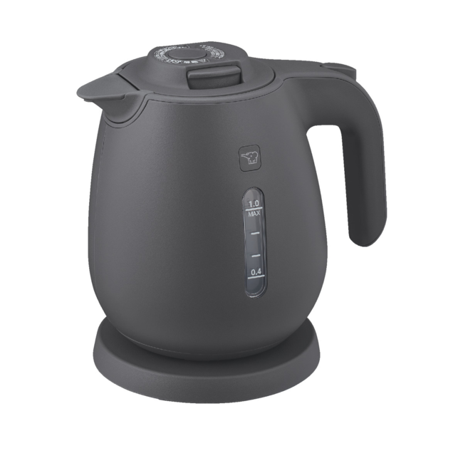 【決算20%オフクーポン対象商品】象印マホービン ZOJIRUSHI 電気ケトル　1.0L　チャコール CK-JA10-HZ