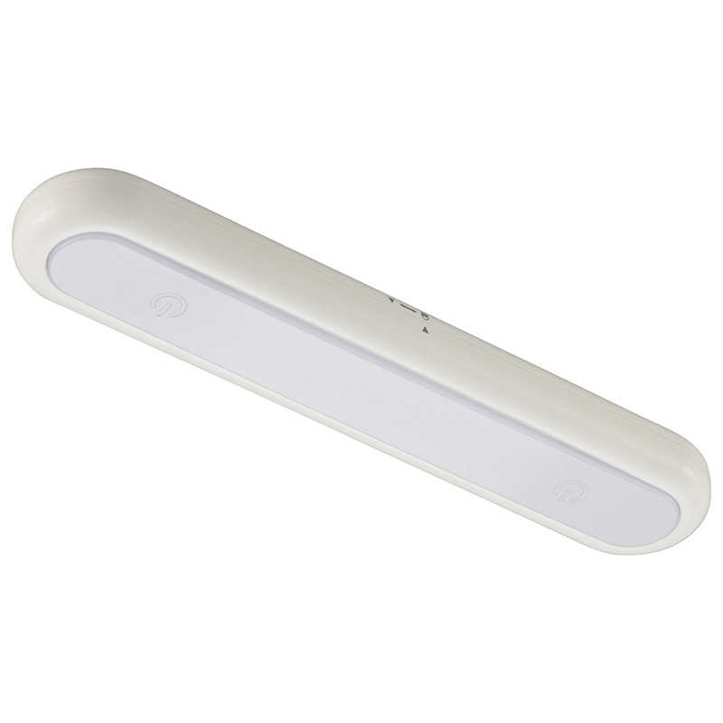 【決算20%オフクーポン対象商品】オーム電機 LEDプッシュライト NIT-BLA6P300-WN
