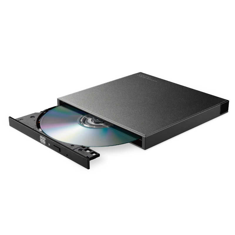 ロジテック Logitec USB Type-C対応ポータブルDVD ブラック LDR-PXA8CU2VBK