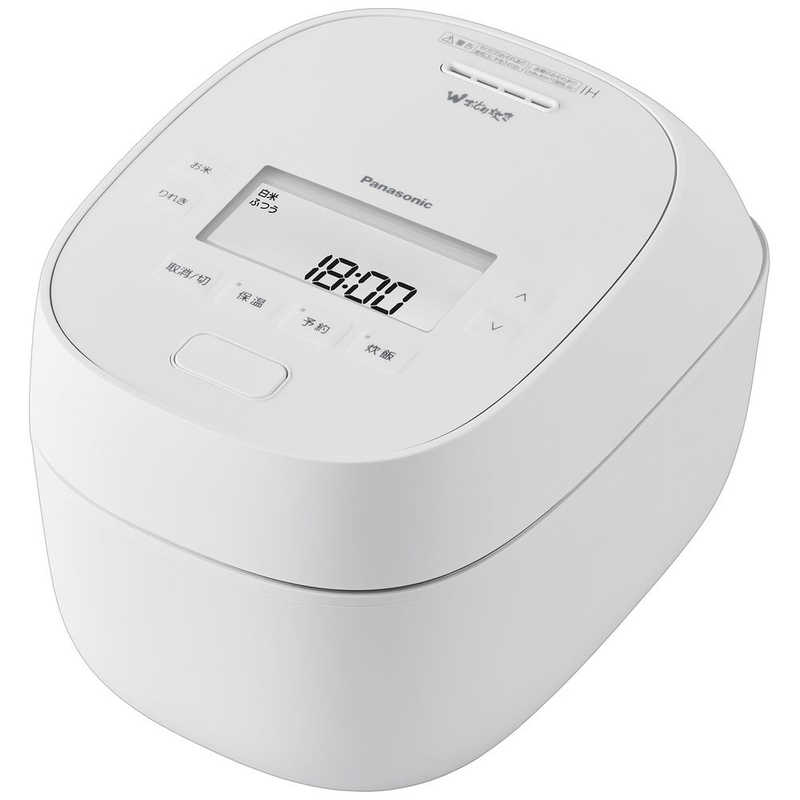 パナソニック Panasonic 可変圧力IHジャー炊飯器 おどり炊き ホワイト SR-N610E-W