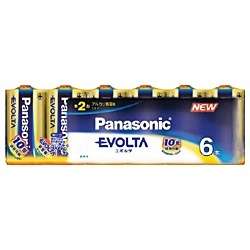 Panasonic 乾電池エボルタ単2形6本パック LR14EJ/6SW パナソニック