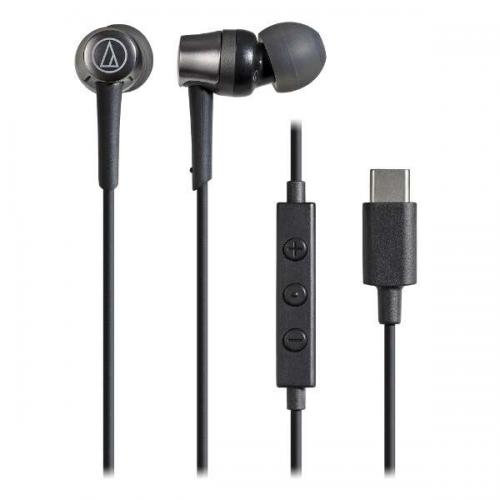 オーディオテクニカ audio-technica USB Type-C用イヤホン ブラック ATH-CKD3C-BK