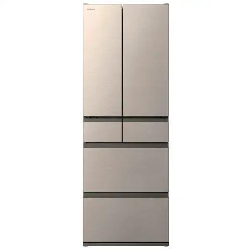 日立 HITACHI 冷蔵庫 540L 6ドア ライトゴールド R-HWC54Y-N（大型）