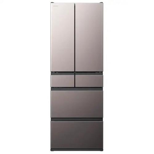 日立 HITACHI 冷蔵庫 485L 6ドア ブラストモーブグレー R-HWC49Y-H（大型）