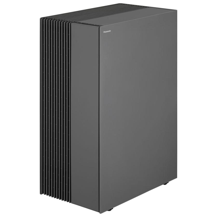 パナソニック Panasonic 加湿空気清浄機 ナノイーX 9.6兆 空気清浄19畳 加湿18畳(プレハブ) 静電HEPAフィルター ダークグレー F-VX70D-H