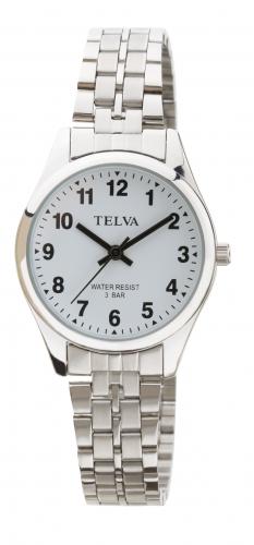 クレファー CREPHA 腕時計 アナログ メタルバンド 生活防水 レディース シルバー テルバ TELVA TE-AL148-WTS
