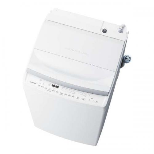 東芝 TOSHIBA 縦型洗濯乾燥機 ZABOON 洗濯8kg 乾燥4.5kg グランホワイト AW-8VH4-W(大型)