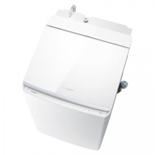 東芝 TOSHIBA 縦型洗濯乾燥機 ZABOON 洗濯10.0kg  乾燥5.0kg グランホワイト AW-10VP4-W(大型)