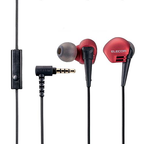 エレコム　ステレオヘッドホンマイク GrandBass EHP-GB10MXRD