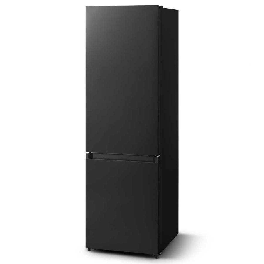 アイリスオーヤマ IRIS OHYAMA 冷蔵庫 270L 2ドア ブラック IRSN-27B-B（大型）