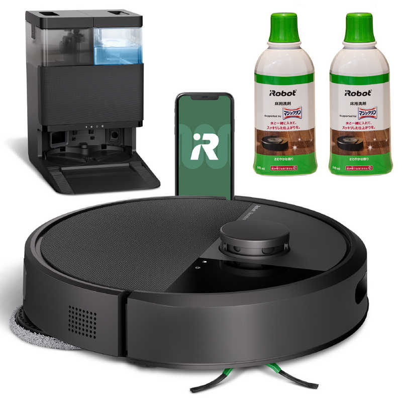 アイロボット iRobot ロボット掃除機  ルンバ Plus 406 Combo ［吸引＋拭くタイプ(水拭き)］G186060