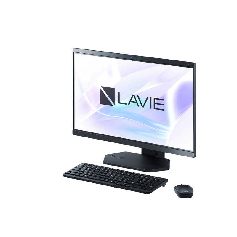 NEC 23．8型高性能デスクトップ LAVIE A23 ファインブラック PC-A2355LAB-B